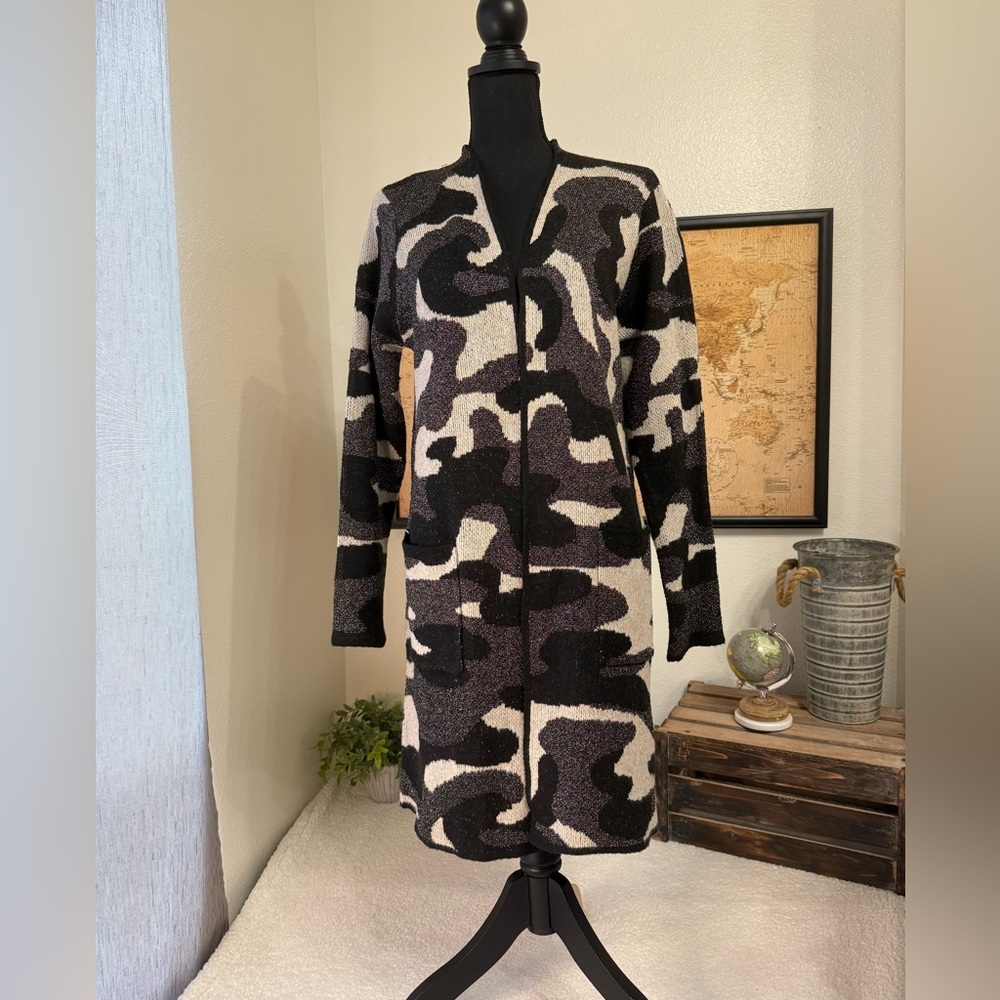 Nine West long open cardigan